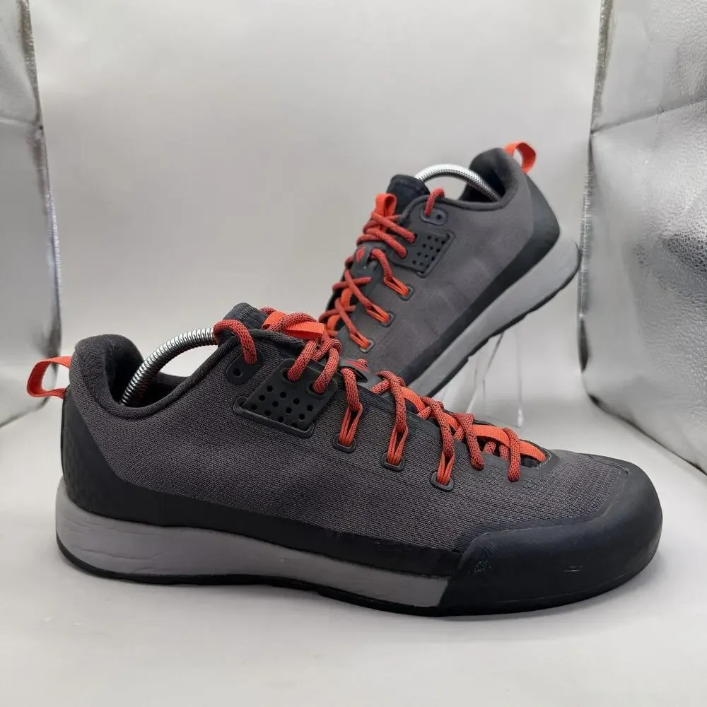 Black Diamond Technician Approach Shoes Mens 12 Gray Red Trail Climbing Sneakers